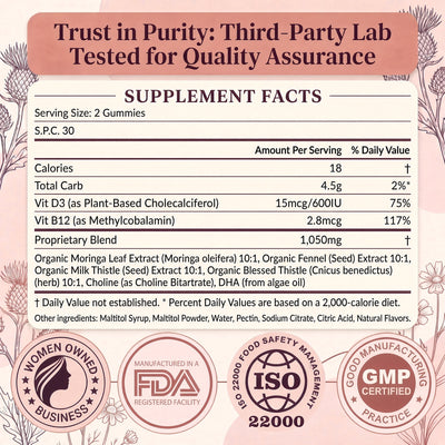 Maravell Lactation Gummies for Low Milk Supply
