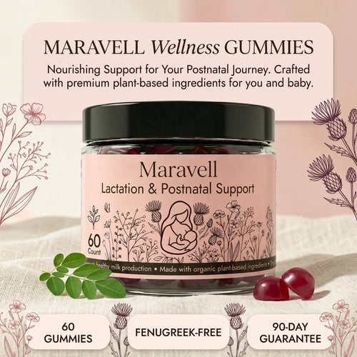 Maravell Lactation Gummies for Low Milk Supply