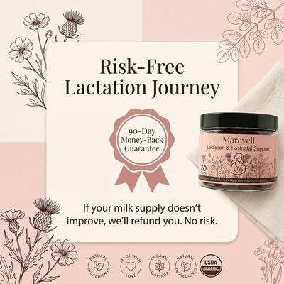 Maravell Lactation Gummies for Low Milk Supply
