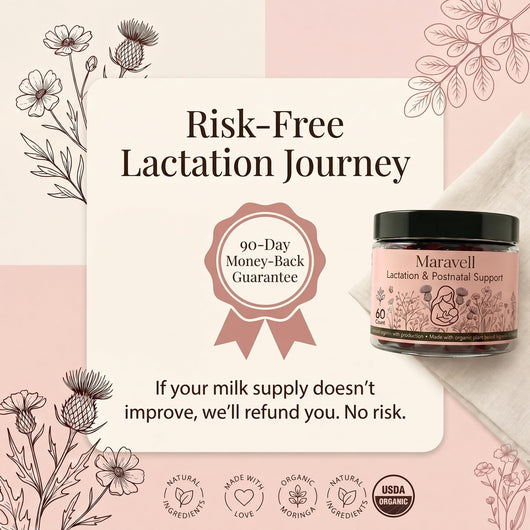 Maravell Lactation Gummies for Low Milk Supply
